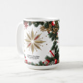 Golden Star Joyful Merry Mind Classic Mug 15 oz  Koffiemok (Voorkant links)