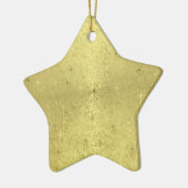 Golden Star Keramisch Ornament (Links)