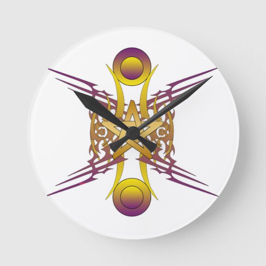 Golden Star Ronde Klok (Voorkant)