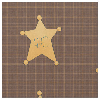 Golden Star Sheriff's Badge Stof