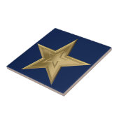 Golden star tegeltje (Zijkant)
