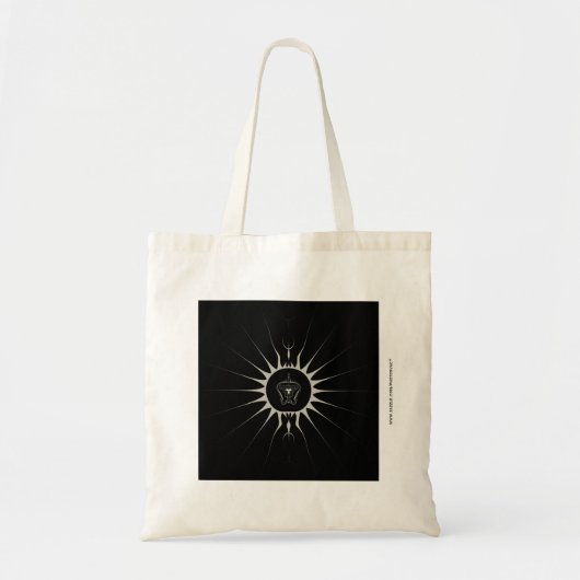Golden Star Tote Bag (Voorkant)