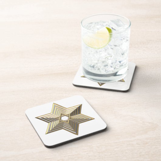 Golden Star van David Bier Onderzetter (Rechterzijde)