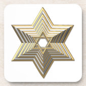 Golden Star van David Bier Onderzetter (Voorkant)
