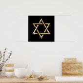 Golden Star van David Poster (Keuken)