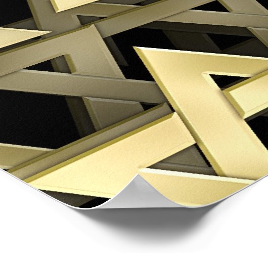 Golden Star van David Poster (Hoek)