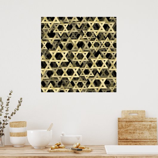 Golden Star van David Poster (Keuken)