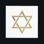 Golden Star van David Servetten<br><div class="desc">Golden Star van David Voel vrij om je eigen woorden en/of afbeeldingen aan dit object toe te voegen via de geweldige aanpassingstools van Zazzle. Dit ontwerp is ook beschikbaar op tientallen andere producten. Bedankt om langs te stoppen! God zegene!</div>