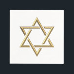 Golden Star van David Servetten<br><div class="desc">Golden Star van David Voel vrij om je eigen woorden en/of afbeeldingen aan dit object toe te voegen via de geweldige aanpassingstools van Zazzle. Dit ontwerp is ook beschikbaar op tientallen andere producten. Bedankt om langs te stoppen! God zegene!</div>
