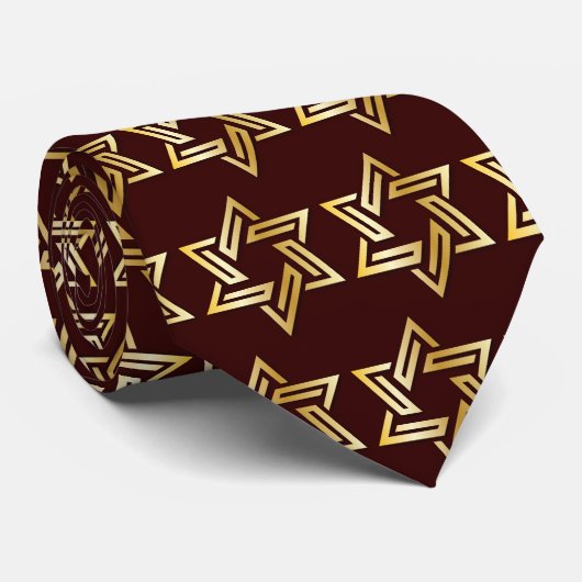 Golden Star van David Stropdas (Opgerold)