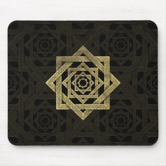 Golden Star van Lakshmi - Ashthalakshmi Muismat (Voorkant)