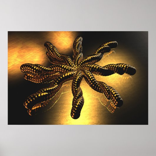 Golden Star (vanaf $12.80) Poster (Voorkant)