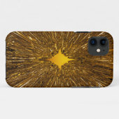 Golden starburst Case-Mate iPhone case (Achterkant (horizontaal))