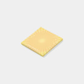 Golden Starburst met (of zonder) jouw naam/telefoo Post-it® Notes (Schuin)