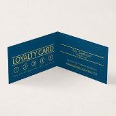 Golden Starfish, schoonheidsspecialist, Loyalty Ca Visitekaartje (Binnen)