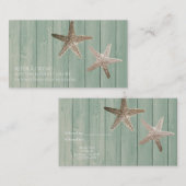 Golden Starfish & Wood Beach Refer a Friend Kaart (Voorkant / Achterkant)