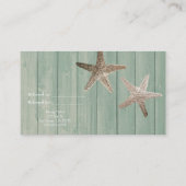 Golden Starfish & Wood Beach Refer a Friend Kaart (Achterkant)