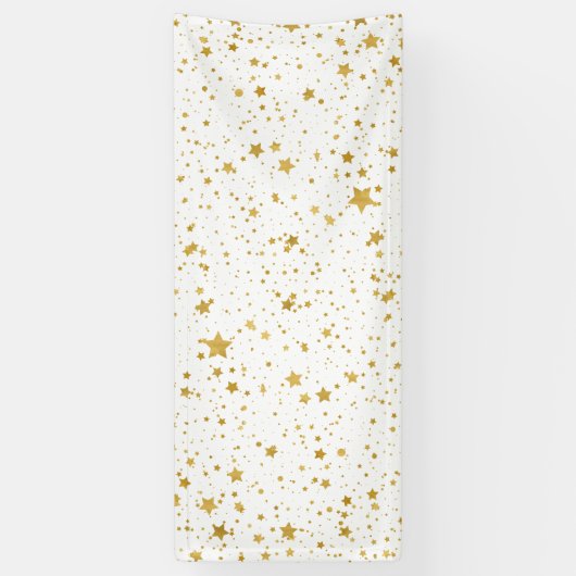 Golden Stars2 — Pure White- Spandoek (Verticaal)