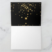 Golden Stars Bedankkaart (Binnen)