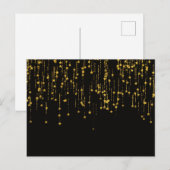 Golden Stars Briefkaart (Voorkant / Achterkant)