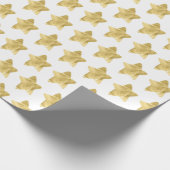 Golden Stars Cadeaupapier (Hoek)