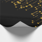 Golden Stars Cadeaupapier (Hoek)