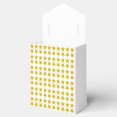 Golden Stars Elegant, Chic Patroon Bedankdoosjes (Geopend)