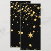Golden Stars Kaart (Voorkant / Achterkant)