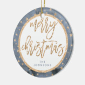 Golden Stars Merry Ornament keramische keramische  (Links)