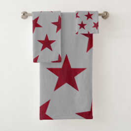 Golden Stars Pattern 11 Bad Handdoek