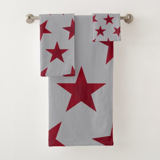 Golden Stars Pattern 11 Bad Handdoek (Insitu)