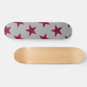 Golden Stars Pattern 11 Persoonlijk Skateboard (Horizontaal)