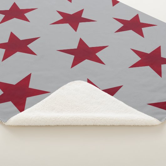 Golden Stars Pattern 11 Sherpa Deken (3/4)