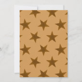 Golden Stars Pattern 14 Kaart (Voorkant)