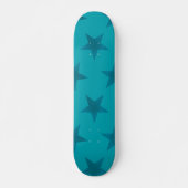 Golden Stars Pattern 15 Persoonlijk Skateboard (Voorkant)