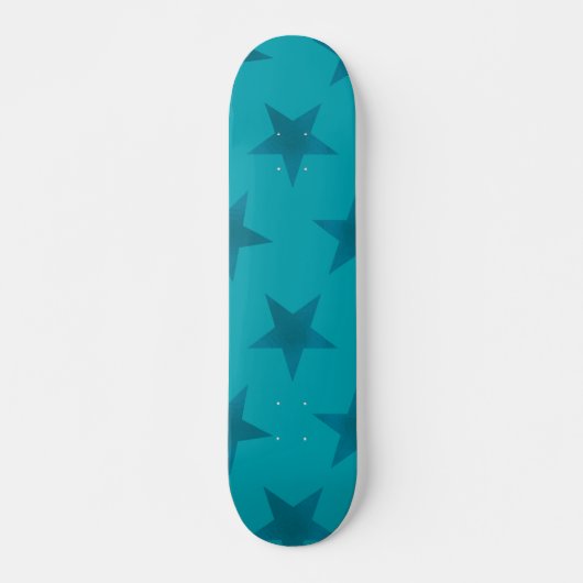 Golden Stars Pattern 15 Persoonlijk Skateboard (Voorkant)