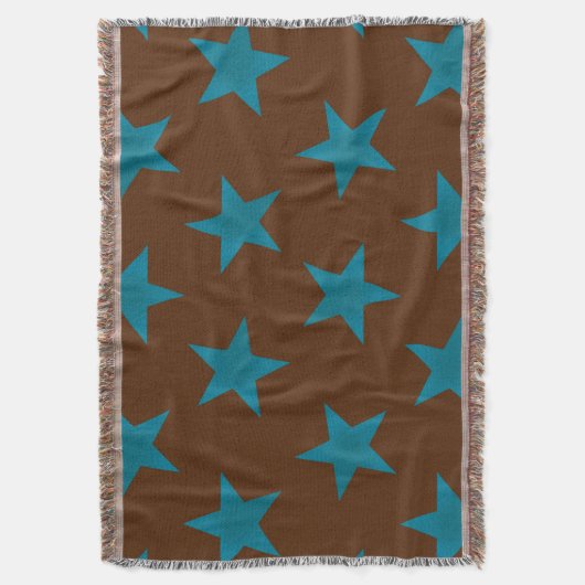 Golden Stars Pattern 16 Deken (Voorkant Verticaal)