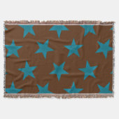 Golden Stars Pattern 16 Deken (Voorkant)