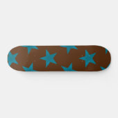 Golden Stars Pattern 16 Persoonlijk Skateboard (Horizontaal)