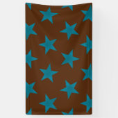 Golden Stars Pattern 16 Spandoek (Verticaal)