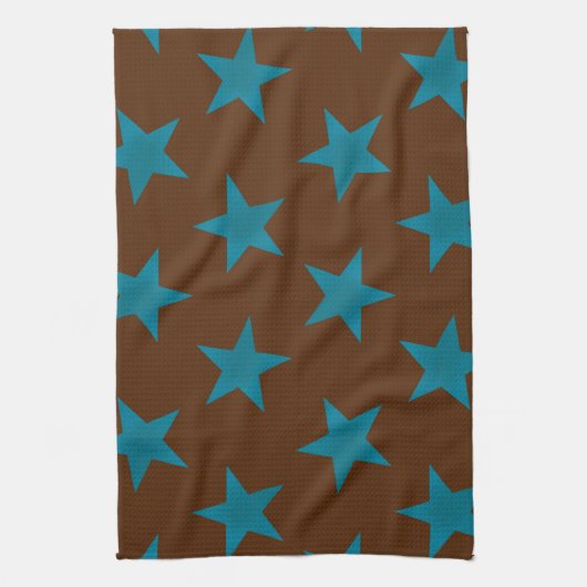 Golden Stars Pattern 16 Theedoek (Verticaal)