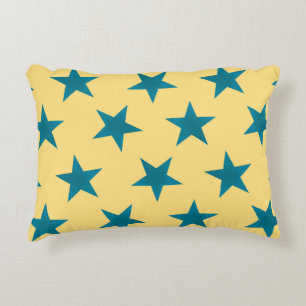 Golden Stars Pattern 18 Accent Kussen