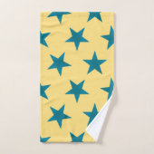Golden Stars Pattern 18 Bad Handdoek (Handdoek)