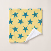 Golden Stars Pattern 18 Bad Handdoek (Wasdoekje)
