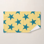 Golden Stars Pattern 18 Bad Handdoek (Handdoek)