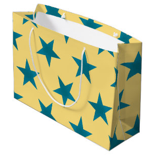 Golden Stars Pattern 18 Groot Cadeauzakje