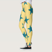 Golden Stars Pattern 18 Leggings (Links)