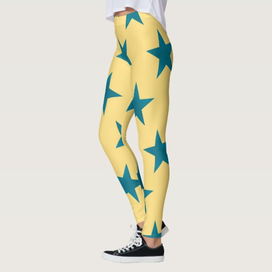 Golden Stars Pattern 18 Leggings (Links)