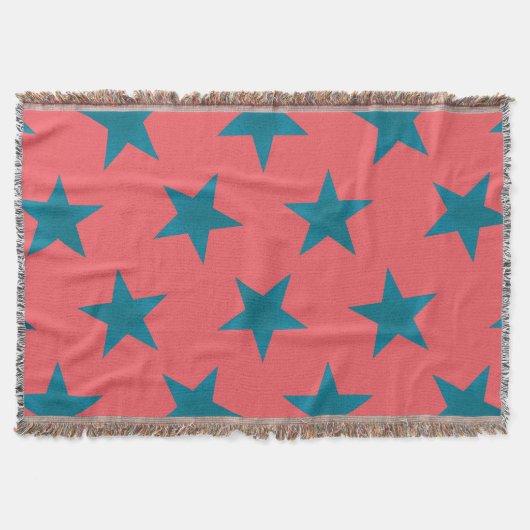 Golden Stars Pattern 19 Deken (Voorkant)