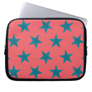 Golden Stars Pattern 19 Laptop Sleeve